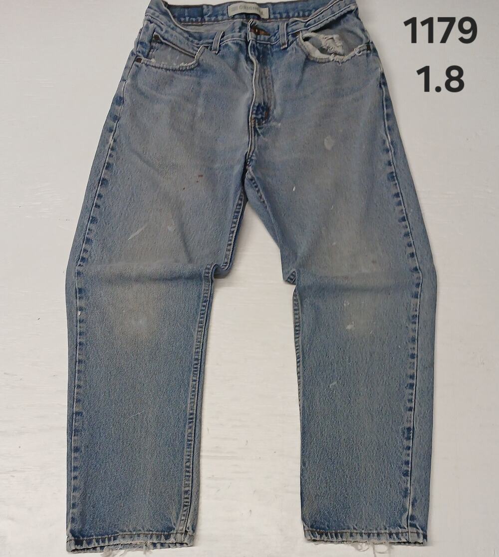 Faded Glory (32x28) Staright Leg Regular Blue Denim Jeans